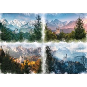 Puzzle castel in 4 anotimpuri 18000 piese